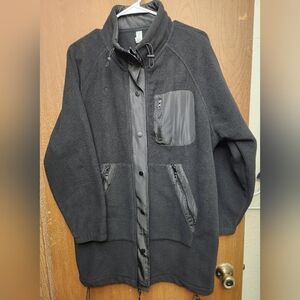 Zyia Black Plush Geneva Jacket